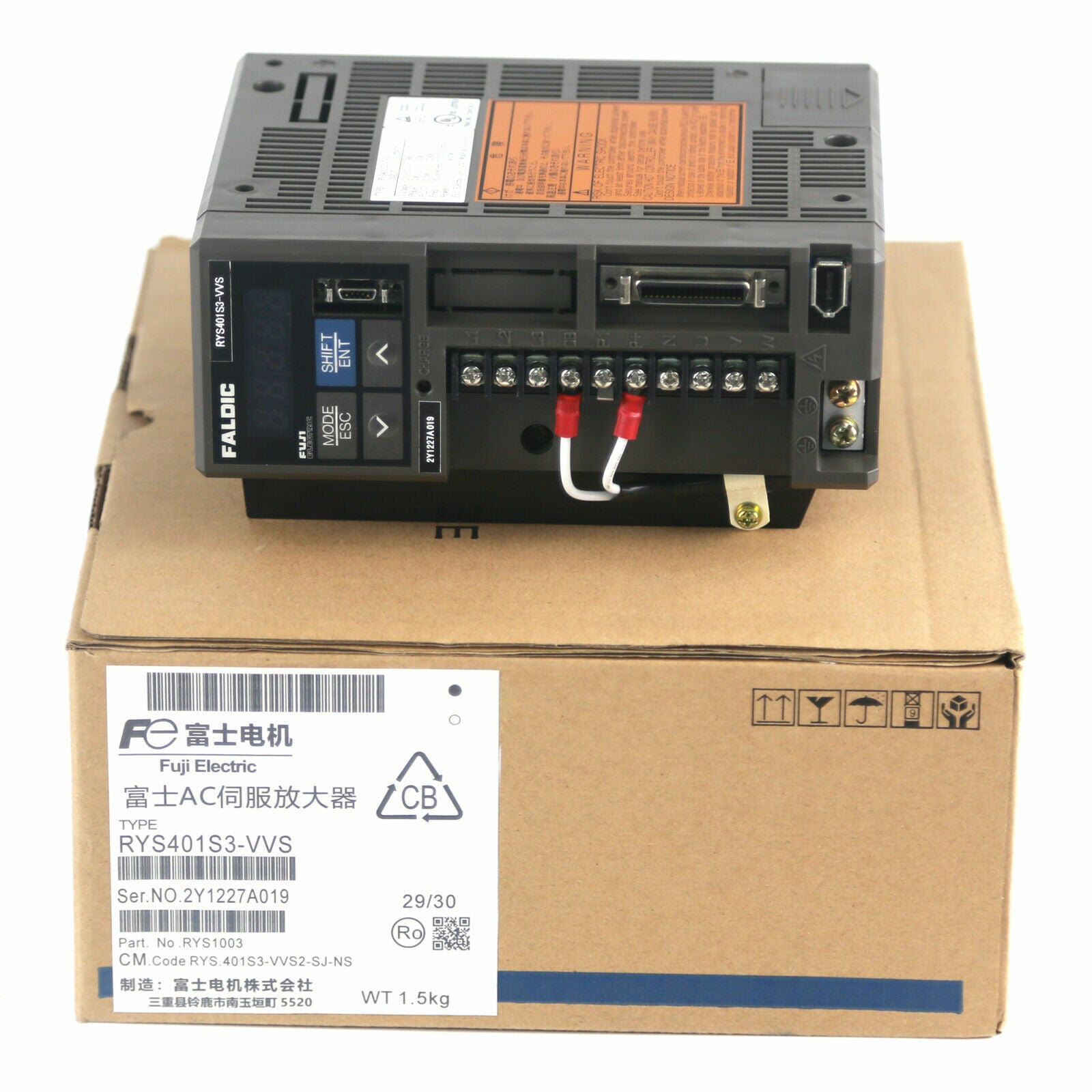 RYS401S3-VVS Servo Drive - FUJI