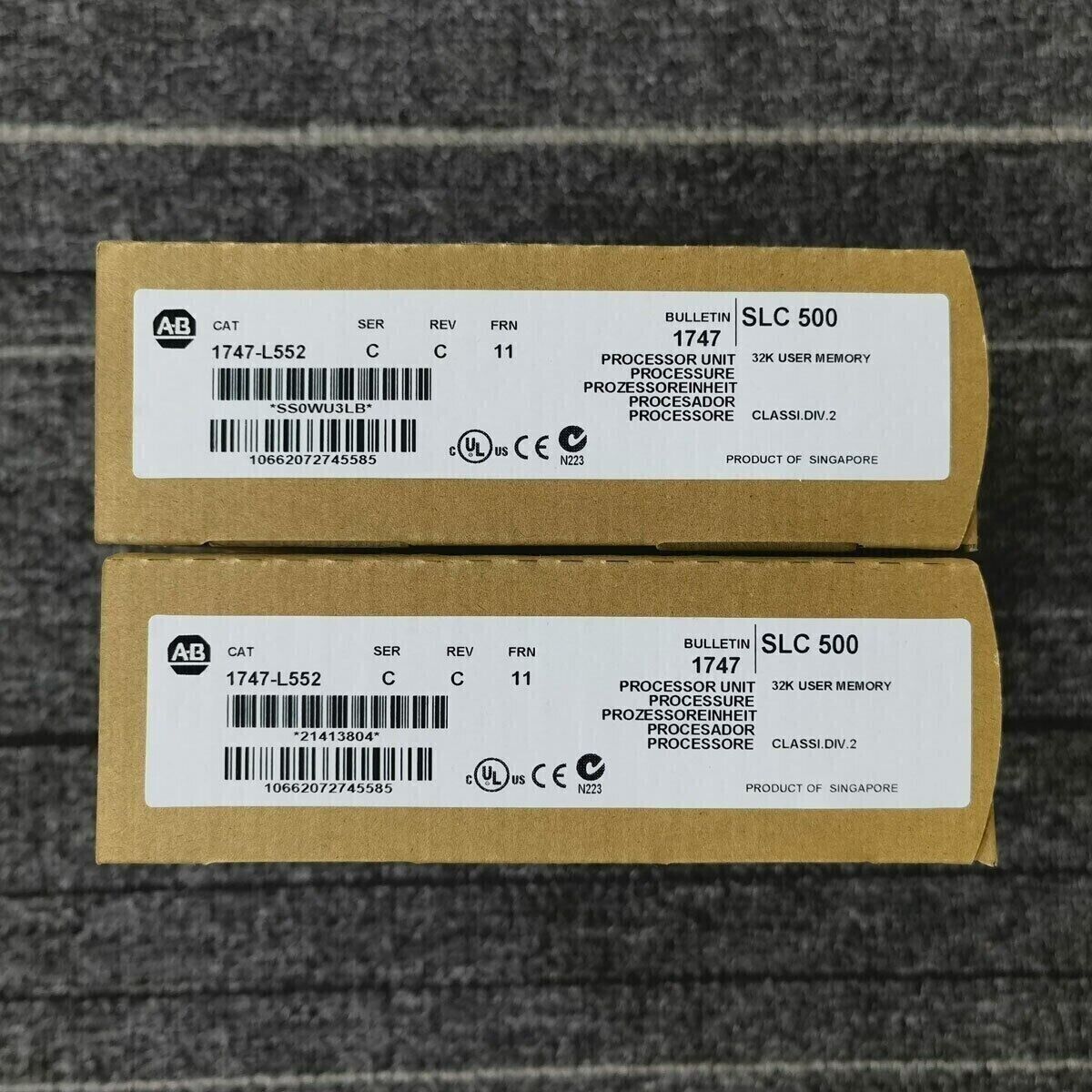 New AB 1747-L552 SLC 500 Processor Controller - AB
