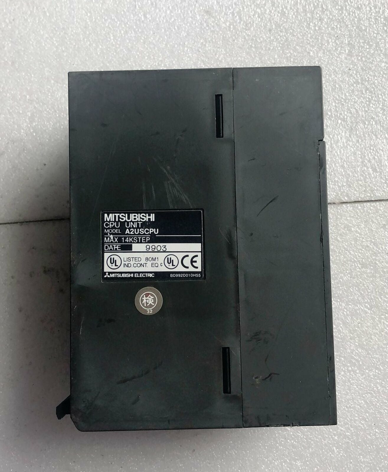 Mitsubishi A2USCPU MELSEC Tested Used Good - MITSUBISHI