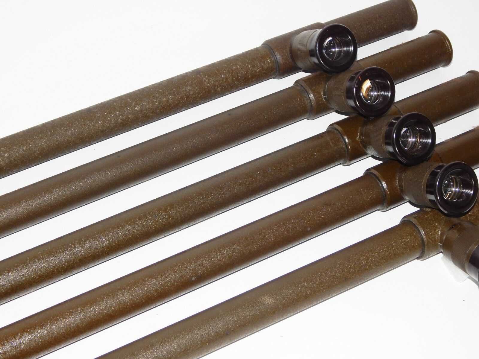 Used NOS Field Trench Periscope Soviet Russian Optical Device - Rare Painting - KOEED