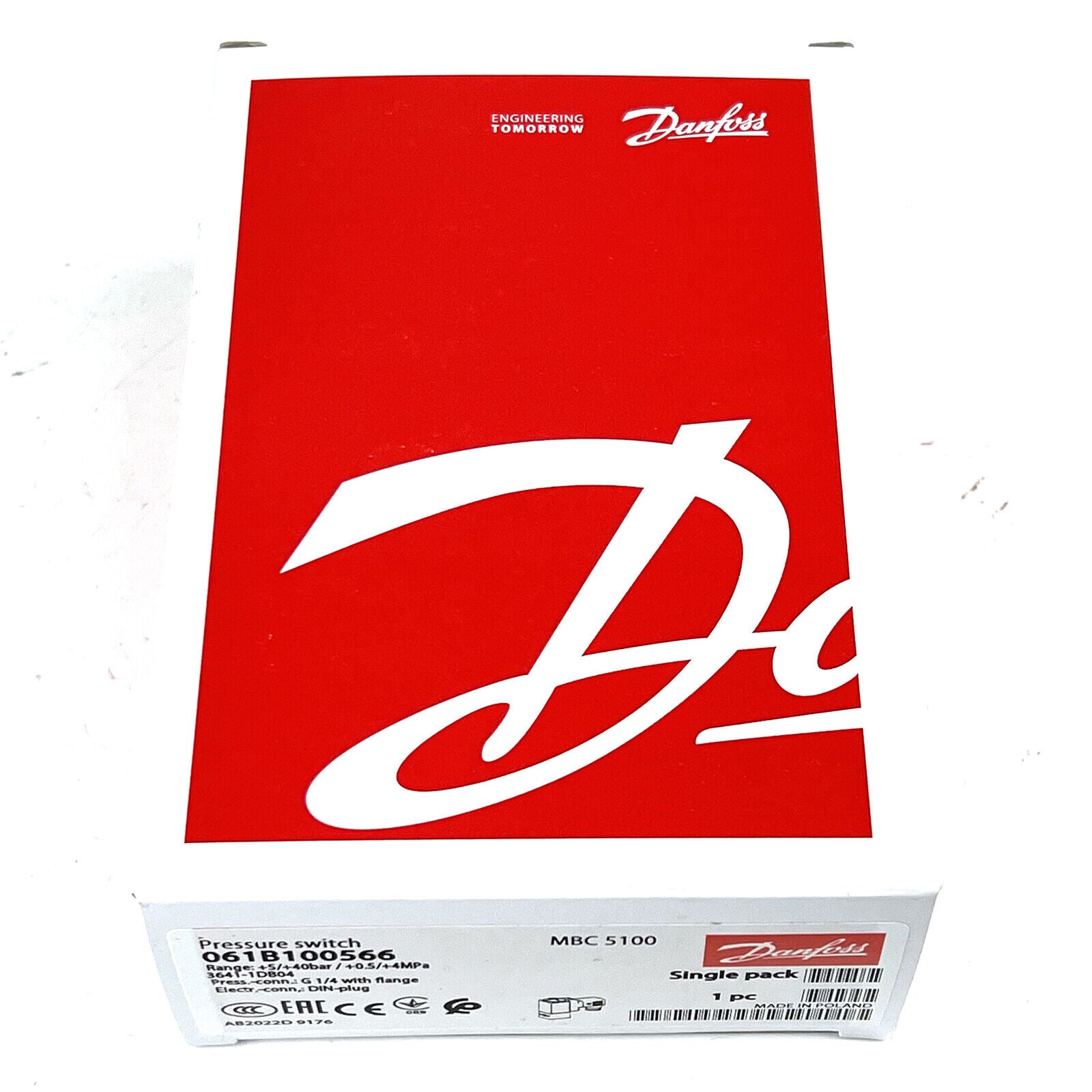 new DANFOSS MBC5100 3641-1DB04 061B100566 Pressure Switch with reliable performance and durability - DANFOSS