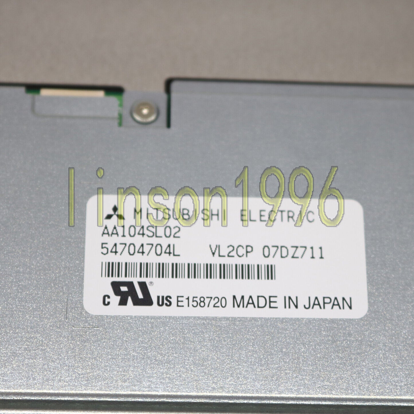 Mitsubishi AA104SL02 10.4-inch LCD Display Panel with 800x600 resolution, fast shipping - MITSUBISHI