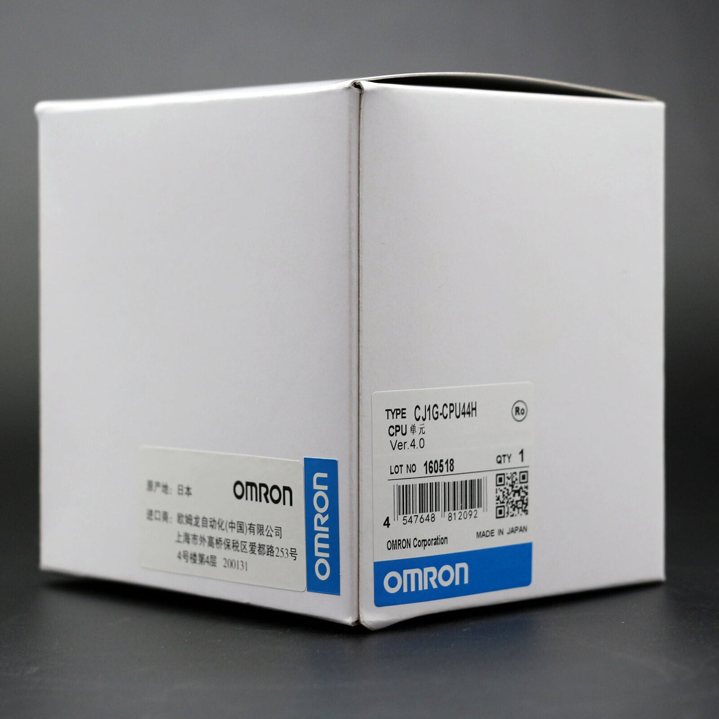 1PC OMRON PLC module CJ1G-CPU44H CJ1GCPU44H IN BOX FAST SHIP