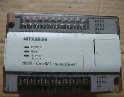 Mitsubishi ONE PLC FX0N-24MT Tested in Good Condition - MITSUBISHI