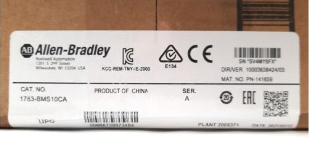 Allen-Bradley Stratix 5700 Ethernet Switch 10 Ports 12-48V - ALLEN-BRADLEY