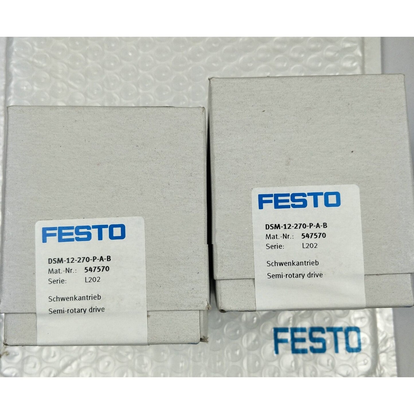 New 1PC FESTO DSM-12-270-P-A-B 547570 Swing Cylinder - FESTO