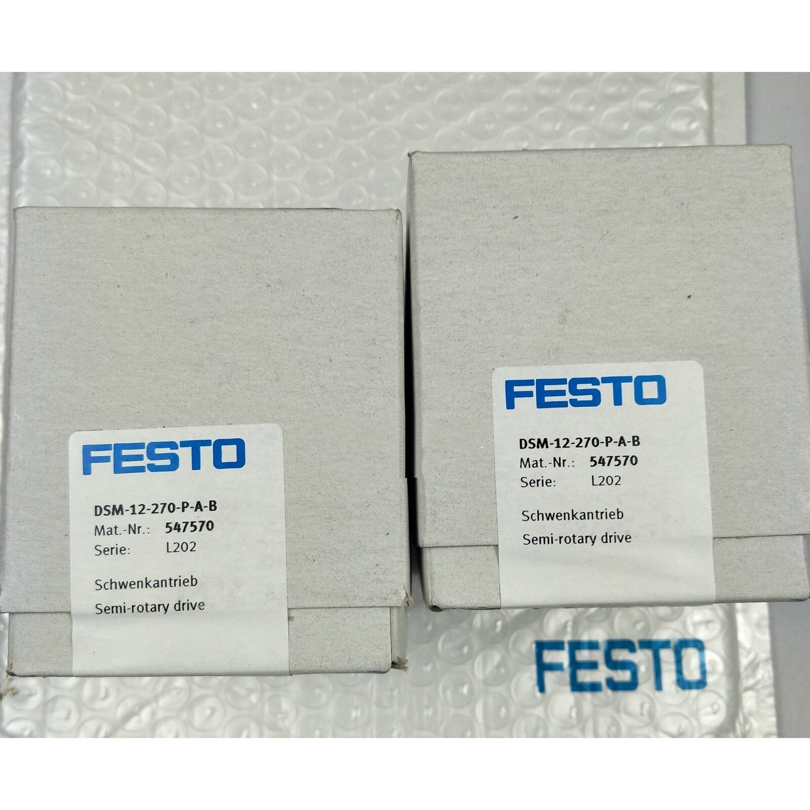 New 1PC FESTO DSM-12-270-P-A-B 547570 Swing Cylinder - FESTO