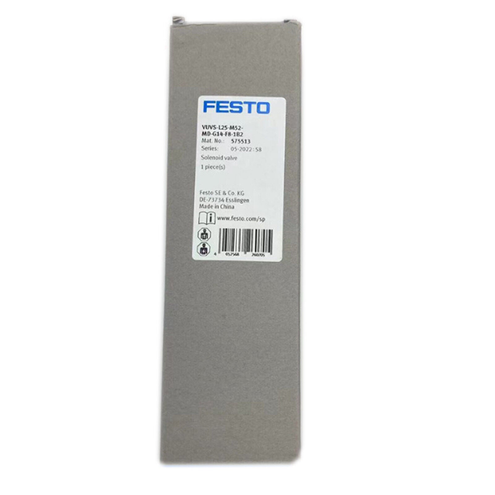 new 1PCS FESTO VUVS-L25-M52-MD-G14-F8-1B2 575513 Solenoid Valve - FESTO