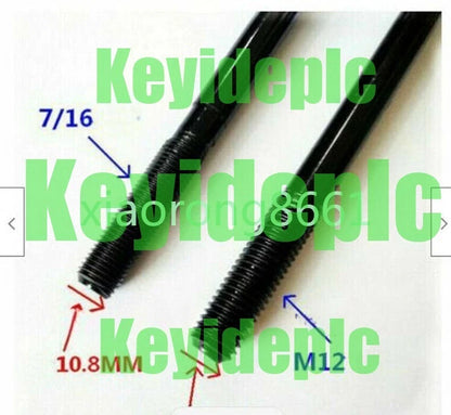 1PC Draw Bar Overall Drawbar M12 or 7/16 Thread Fit Milling Machine R8 #ke