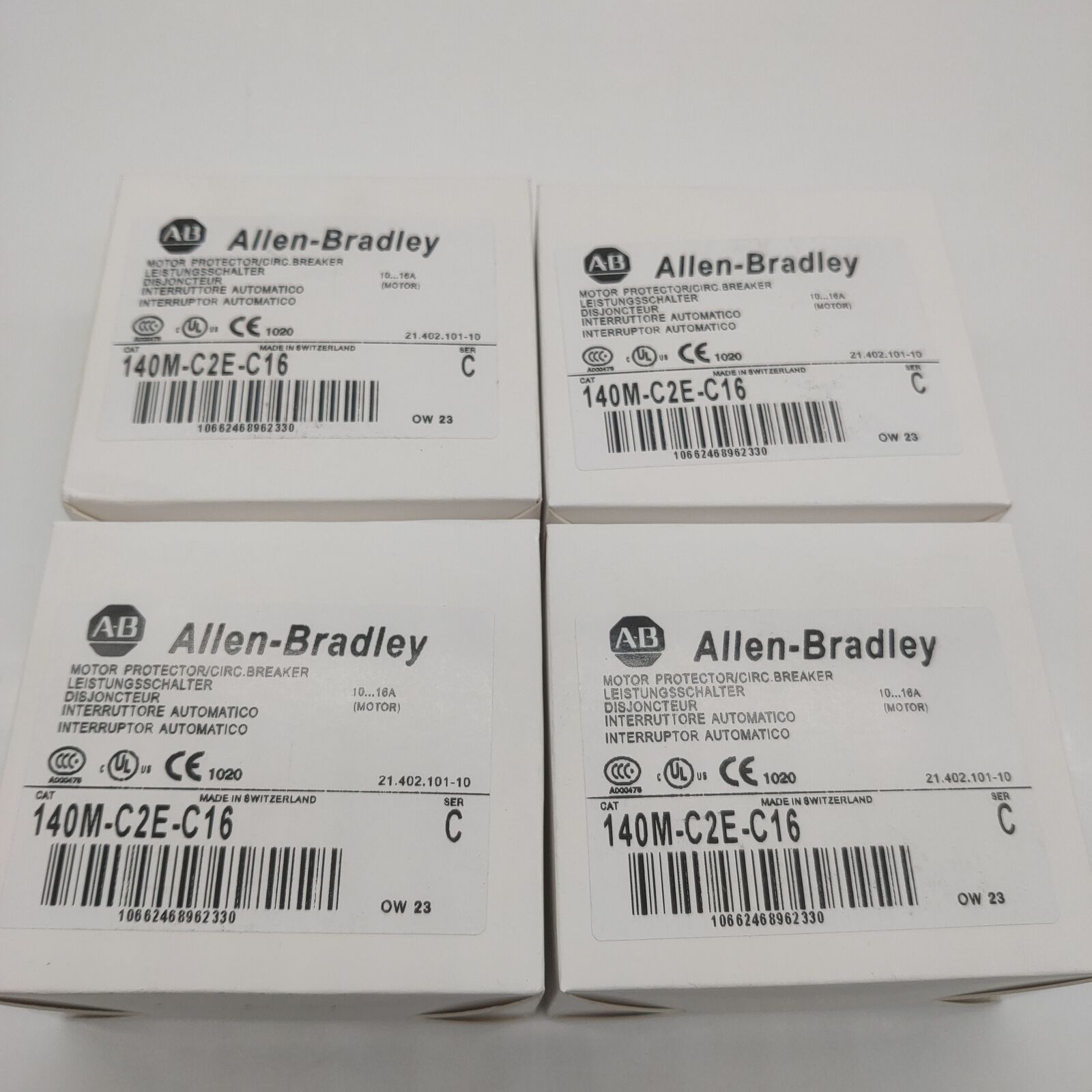 Allen-Bradley 140M-C2E-C16 Magnetic Trip Breaker Motor Protection - ALLEN-BRADLEY