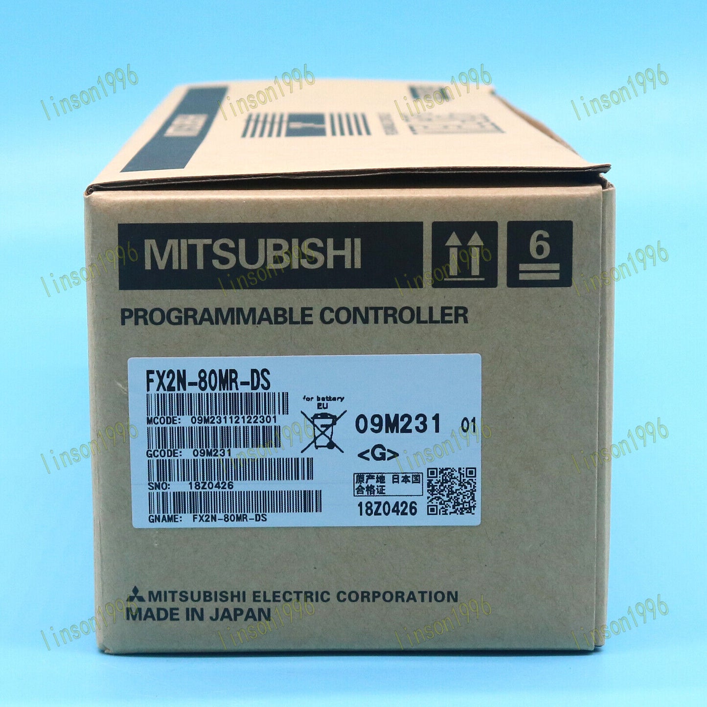 Mitsubishi FX2N-80MR-DS PLC Controller Stock - MITSUBISHI