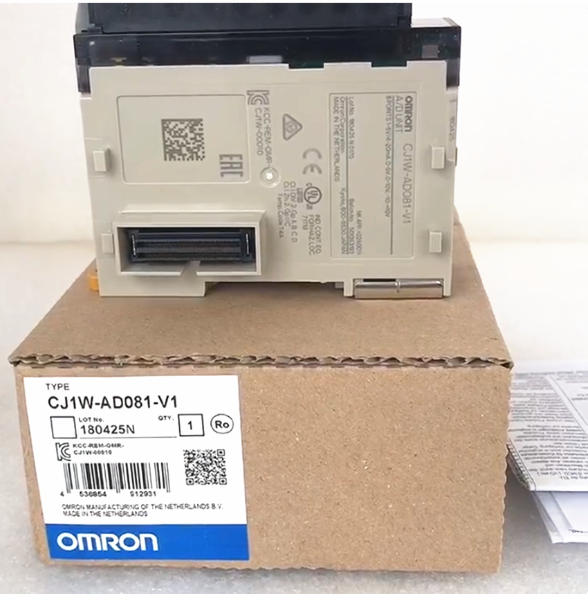 new 1pcs OMRON  CJ1W-AD081-V1 CJ1W Series Analog Input Unit