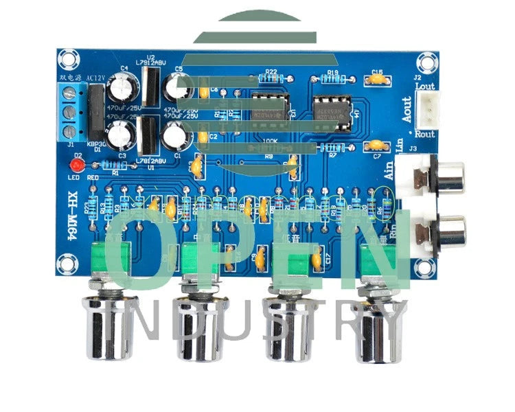 12-24V AC NE5532 Stereo Pre-amp Preamplifier Tone Board Amplifier Board
