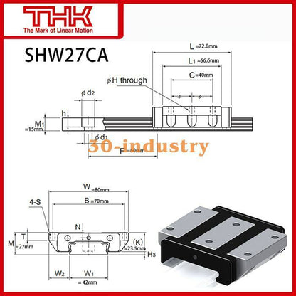 SHW27CA Linear Guide Slider - Durable and Compact Design - KOEED