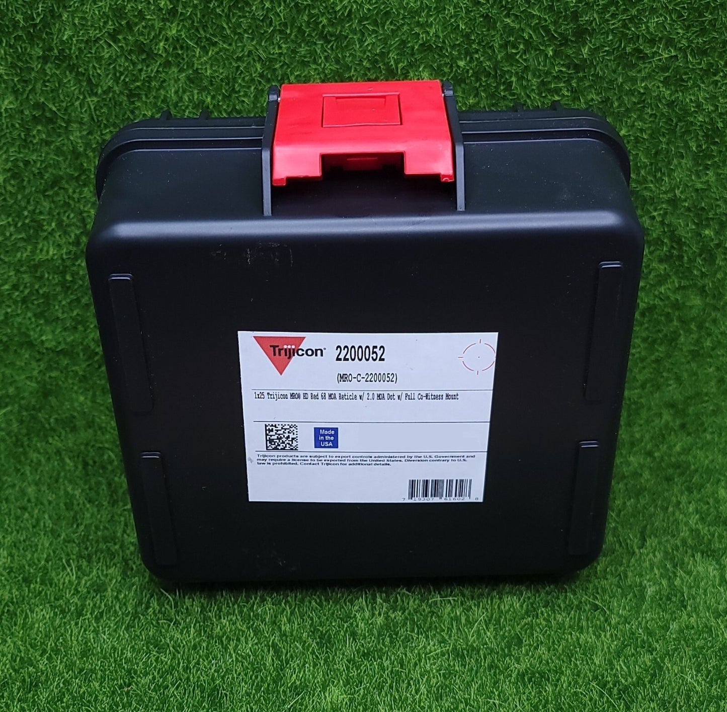 Trijicon 1x25 MRO HD 68 MOA Circle 2.0 MOA Red Dot Full Mount  MRO-C-2200052