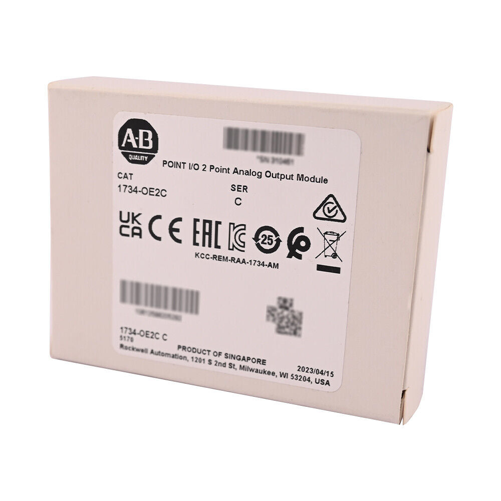 New AB 1734-OE2C SER C POINT 2 Points Analog Output Module - AB