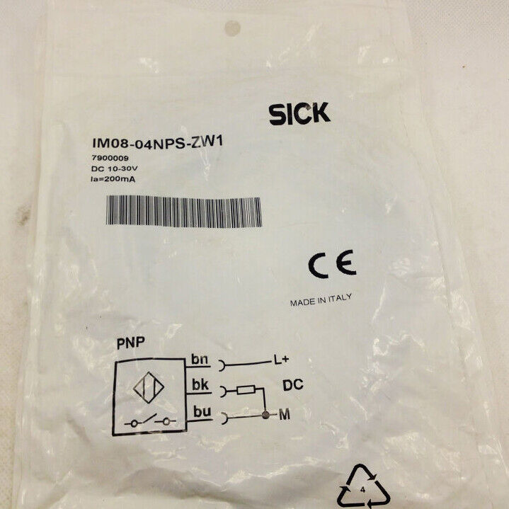 ONE SICK Photoelectric Switch Sensor IM08-04NPS-ZW1 Fast - ONE SICK