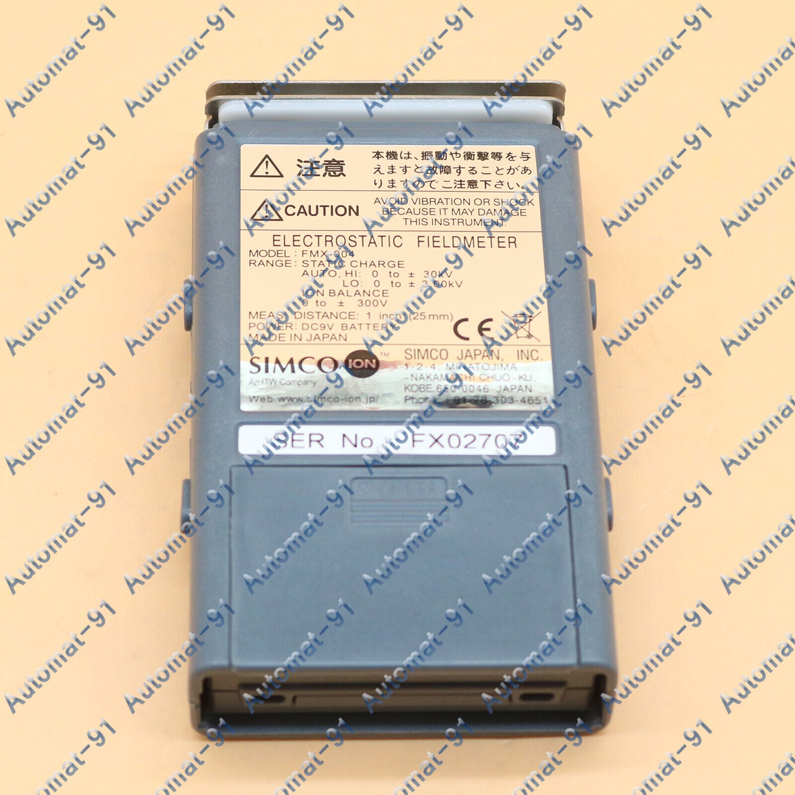 Non-Contact Portable Electrostatic Field Meter, FMX-004, Fast Delivery - KOEED