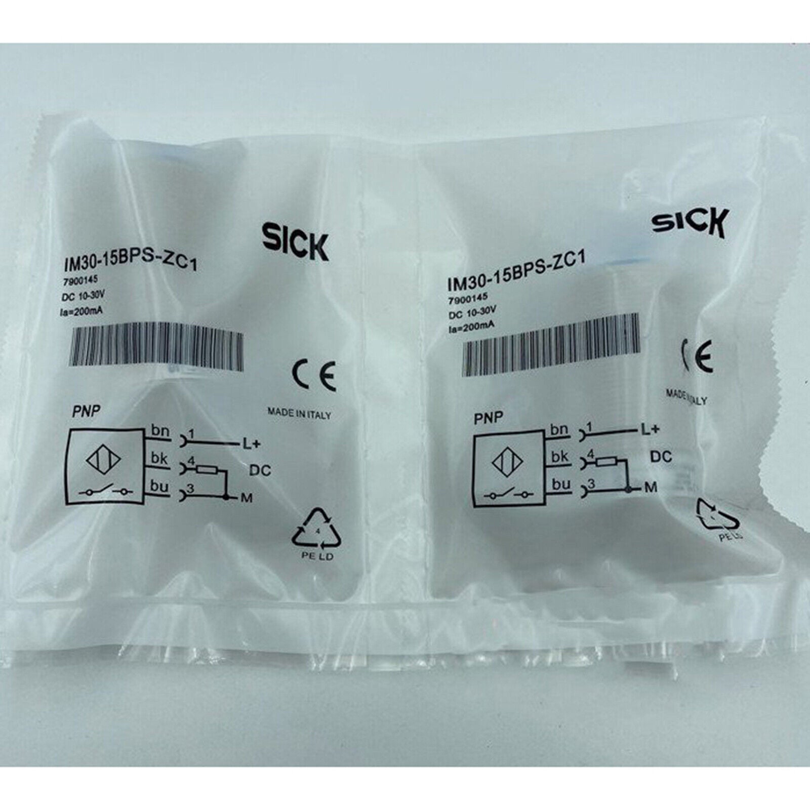 new ONE proximity switches IM30-15BPS-ZC1 Fast - ONE