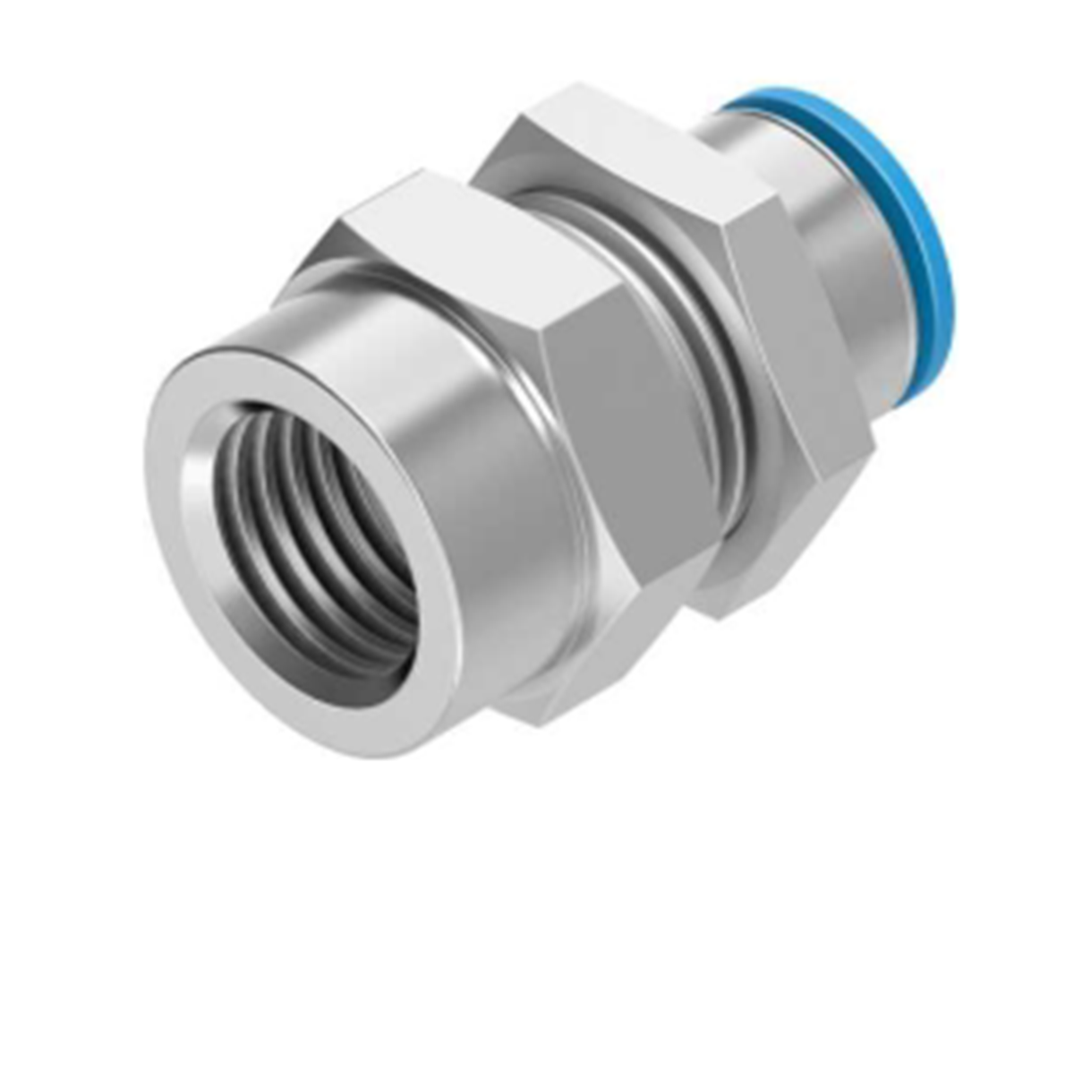 FESTO Threaded Plate Joint QSSF-3/8-8-B Set of 5 - FESTO