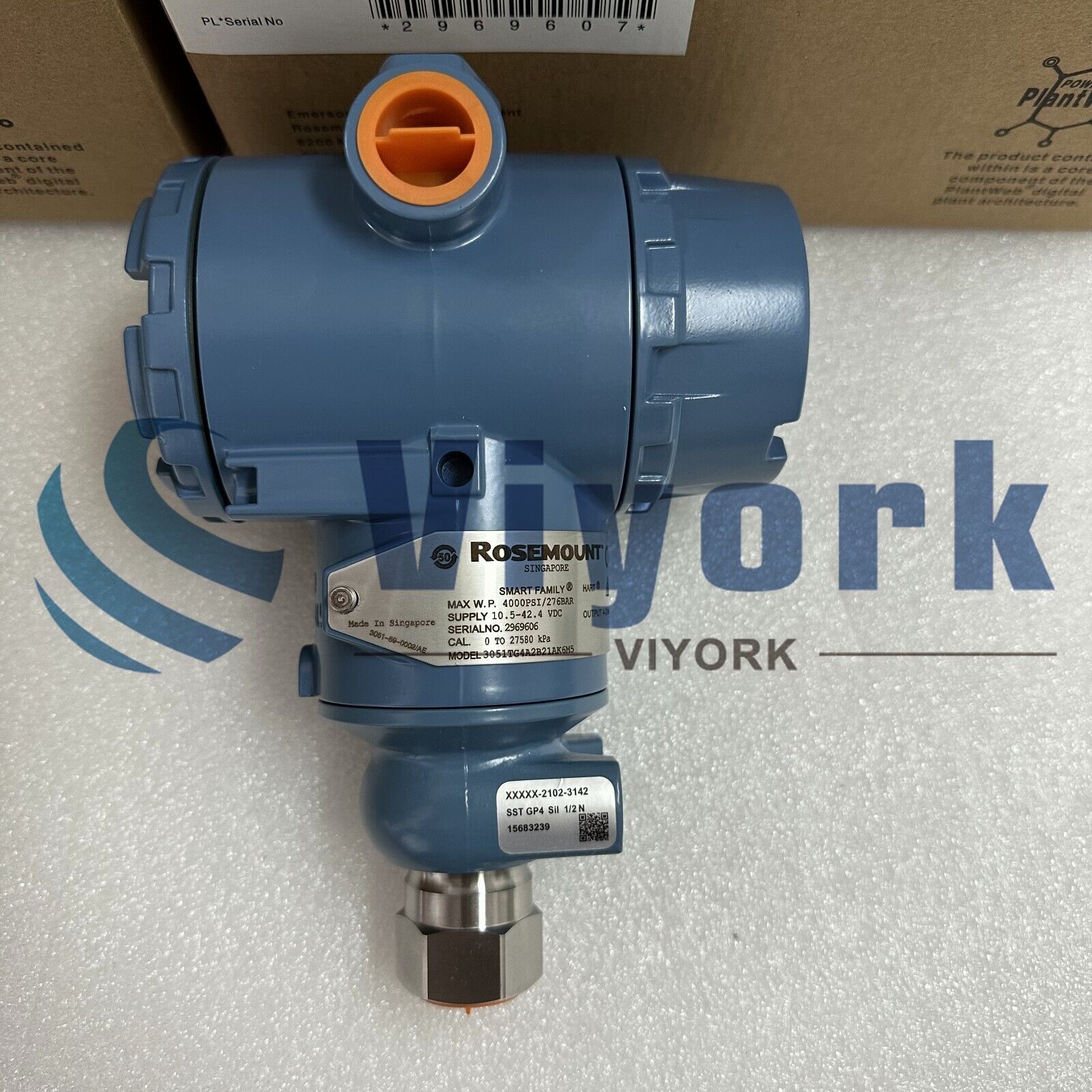 new Rosemount 3051TG4A2B21AK6M5 PRESSURE TRANSMITTER & - ROSEMOUNT