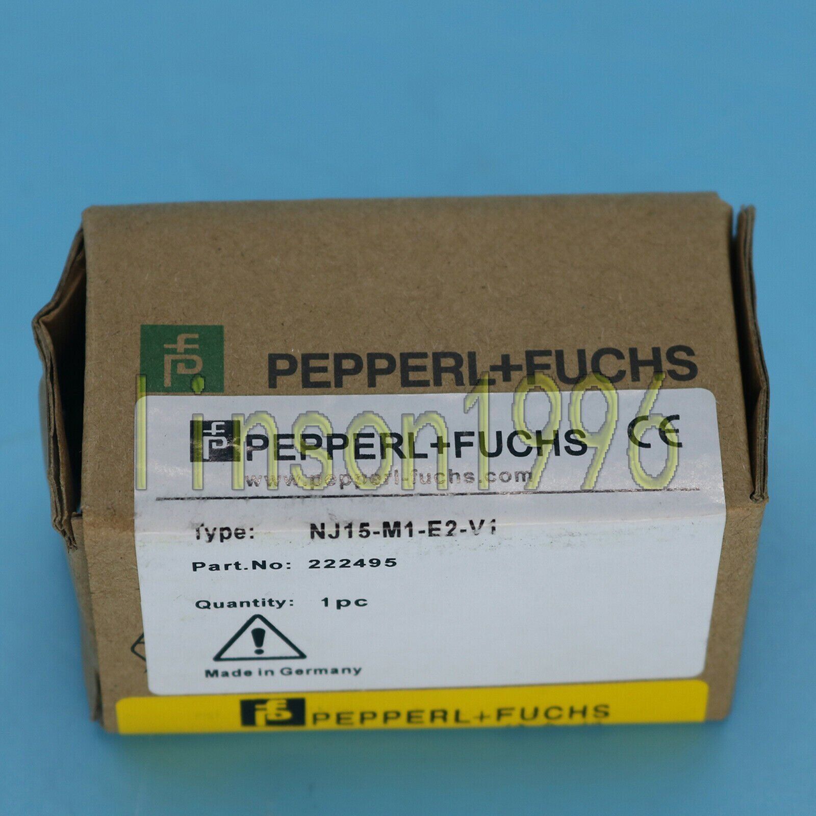 New ONE Pepperl+Fuchs P+F NJ15-M1-E2-V1 Inductiver Sensor - High-Performance Industrial Monitoring Solution - PEPPERL+FUCHS