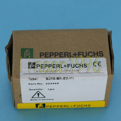 New ONE Pepperl+Fuchs P+F NJ15-M1-E2-V1 Inductiver Sensor - High-Performance Industrial Monitoring Solution - PEPPERL+FUCHS