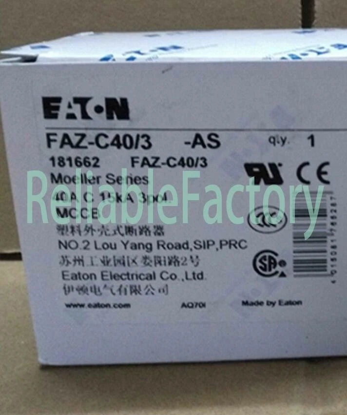 EATON FAZ-C40/3 3P 40A The circuit breaker free shipping