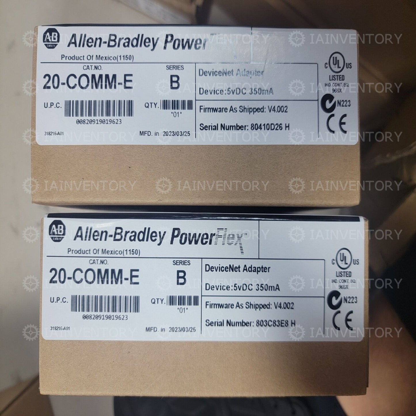 Allen-Bredley 20-COMM-E: Sealed Fast Ship, 1 Year - ALLEN-BREDLEY