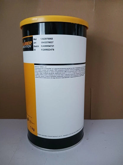 KLUBER Lubrication ISOFLEX TOPAS L 32 Grease 1Kg ( 35.3 OZ) L32 free ship