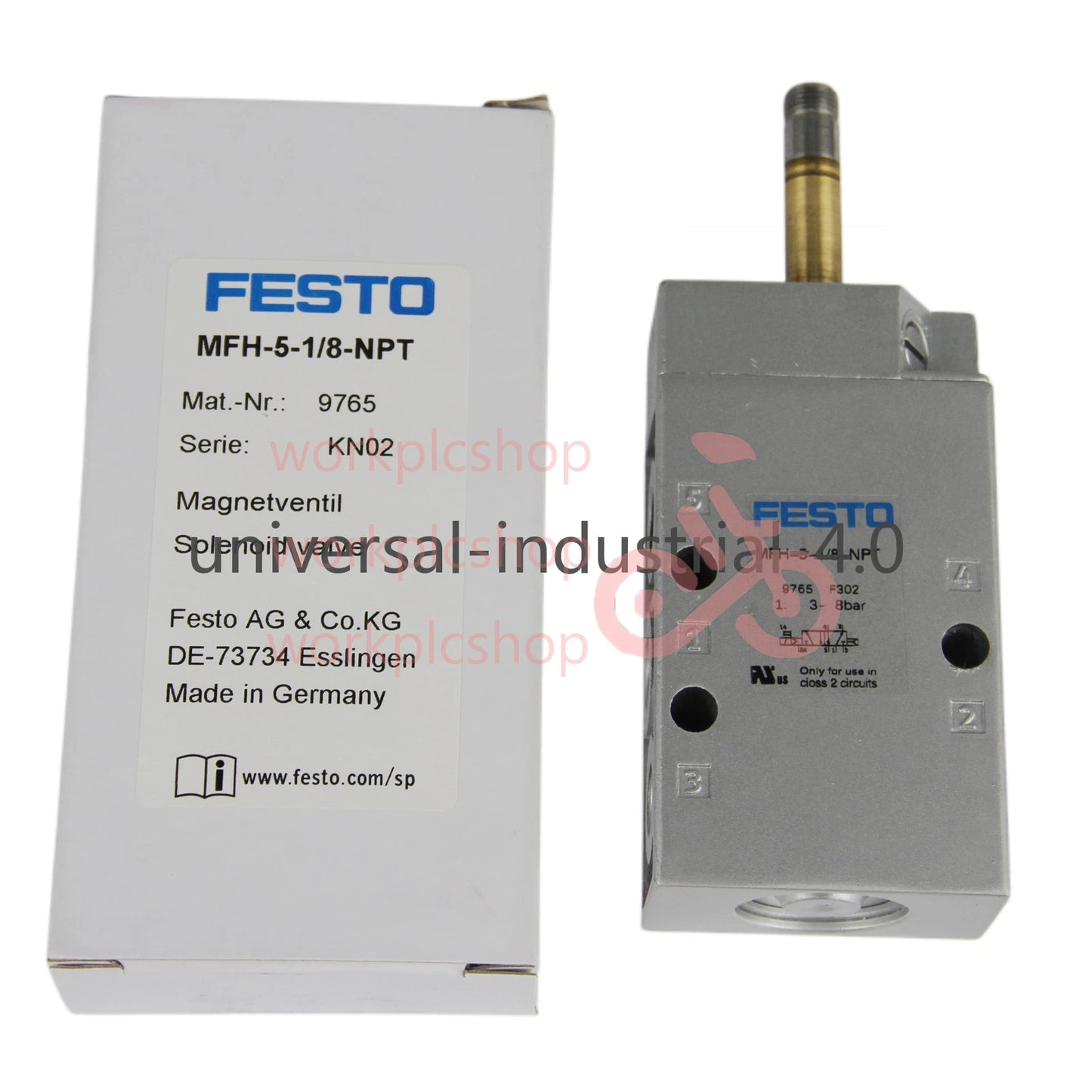 FESTO MFH-5-1/8-NPT Solenoid Valve