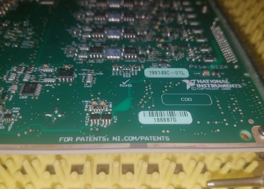Used PXIe 6124 NI Multifunction Module - NI MULTIFUNCTION MODULES