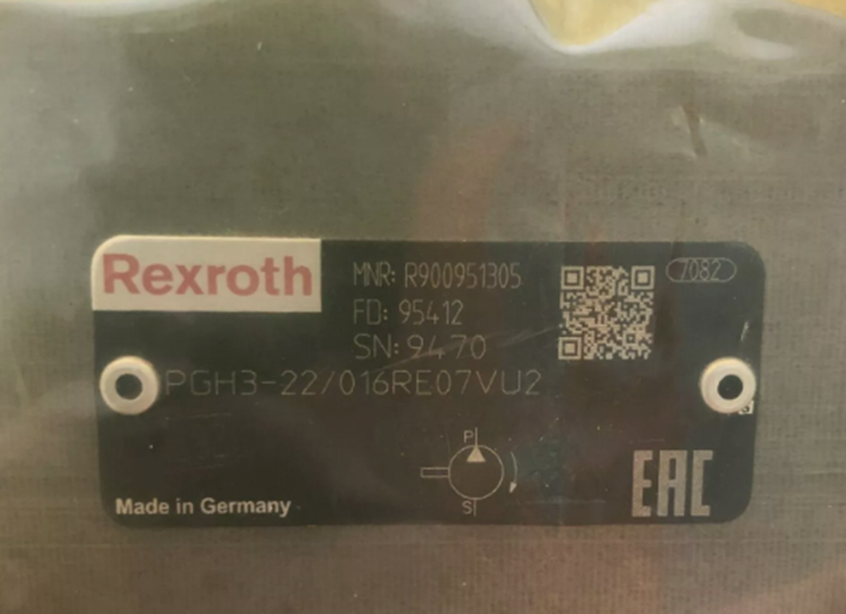 new  PGH3-22/016RE07VU2 R900951305 Rexroth valve PGH3-2X/016RE07VU2 Rexroth