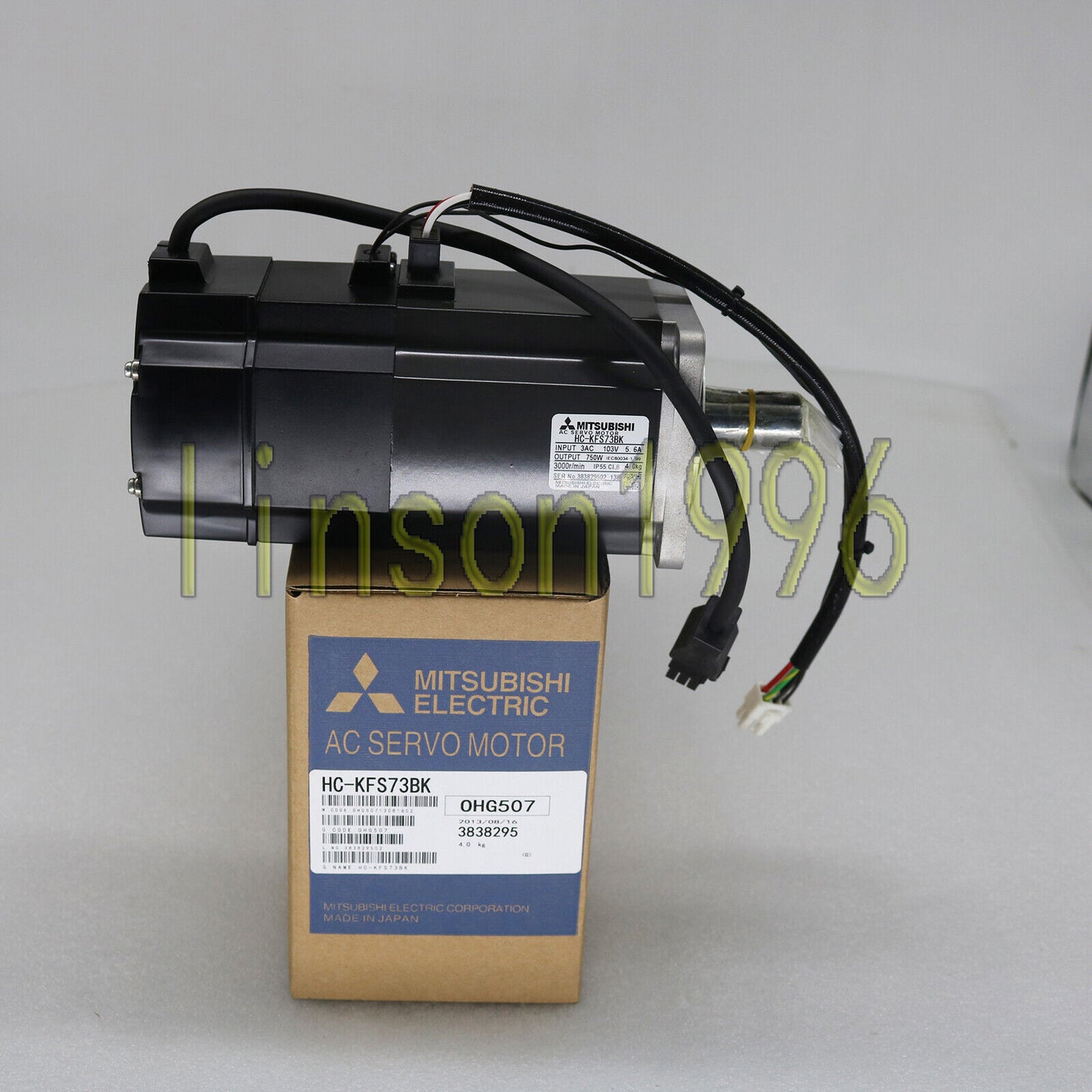 new Mitsubishi HC-KFS73BK AC Servo Motor 750W One year - MITSUBISHI