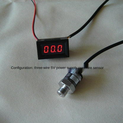 Pressure gauge Accu pneumatic shock digital pressure gauge Small panel mounting