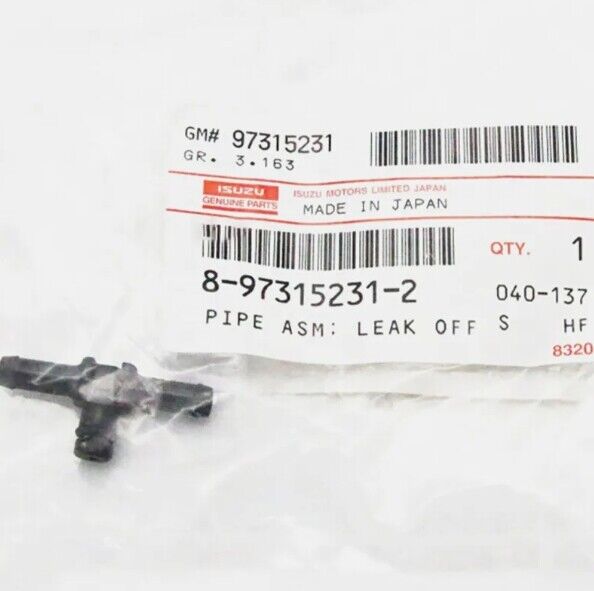 new 1 8-97315231-2 Sumitomo excavator 4JJ1 Injector return pipe tee joint 8973152312