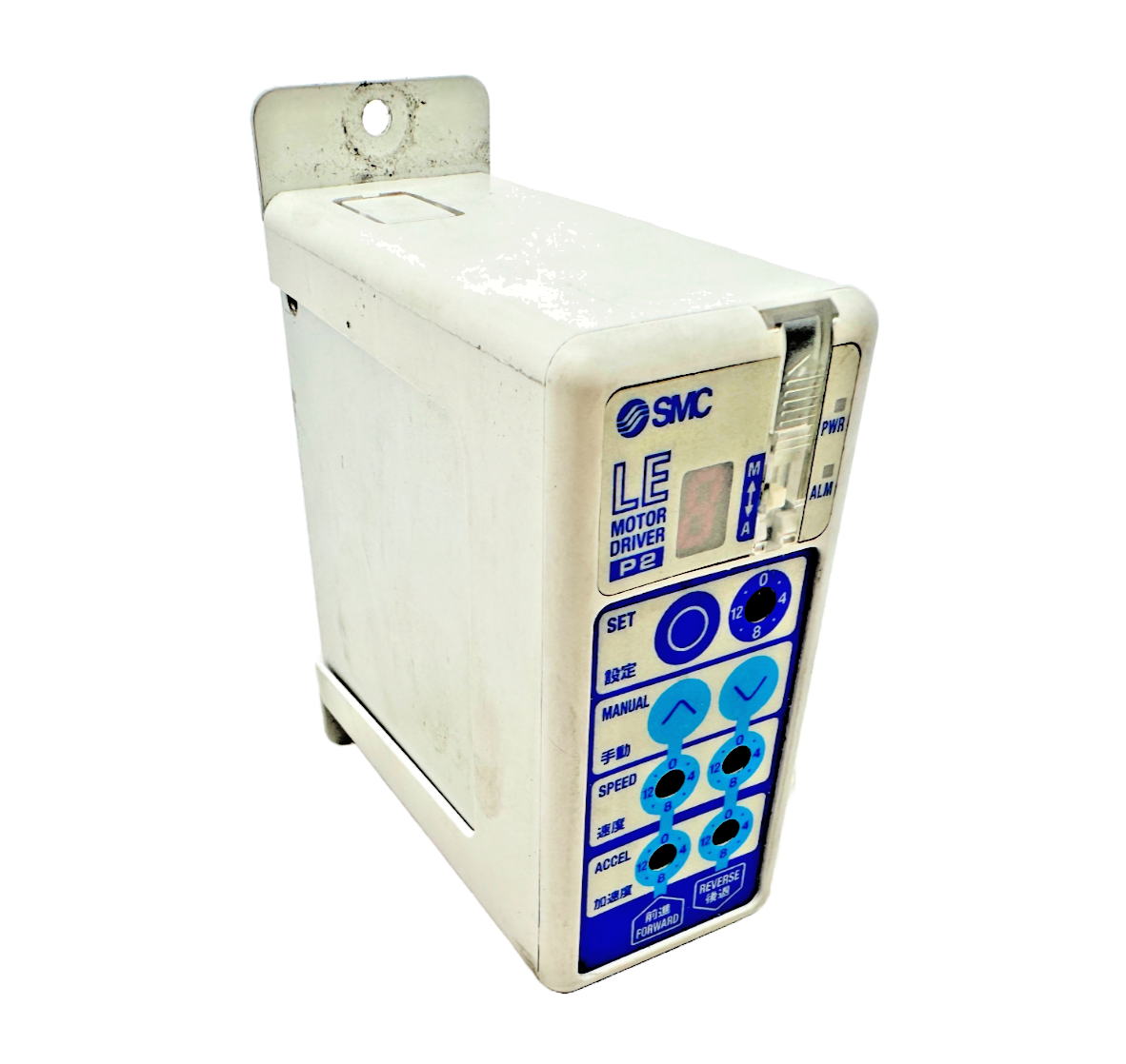 used SMC LECP2P5-LEMC32LUT-1220 Power Supply *Cracked Housing* - SMC