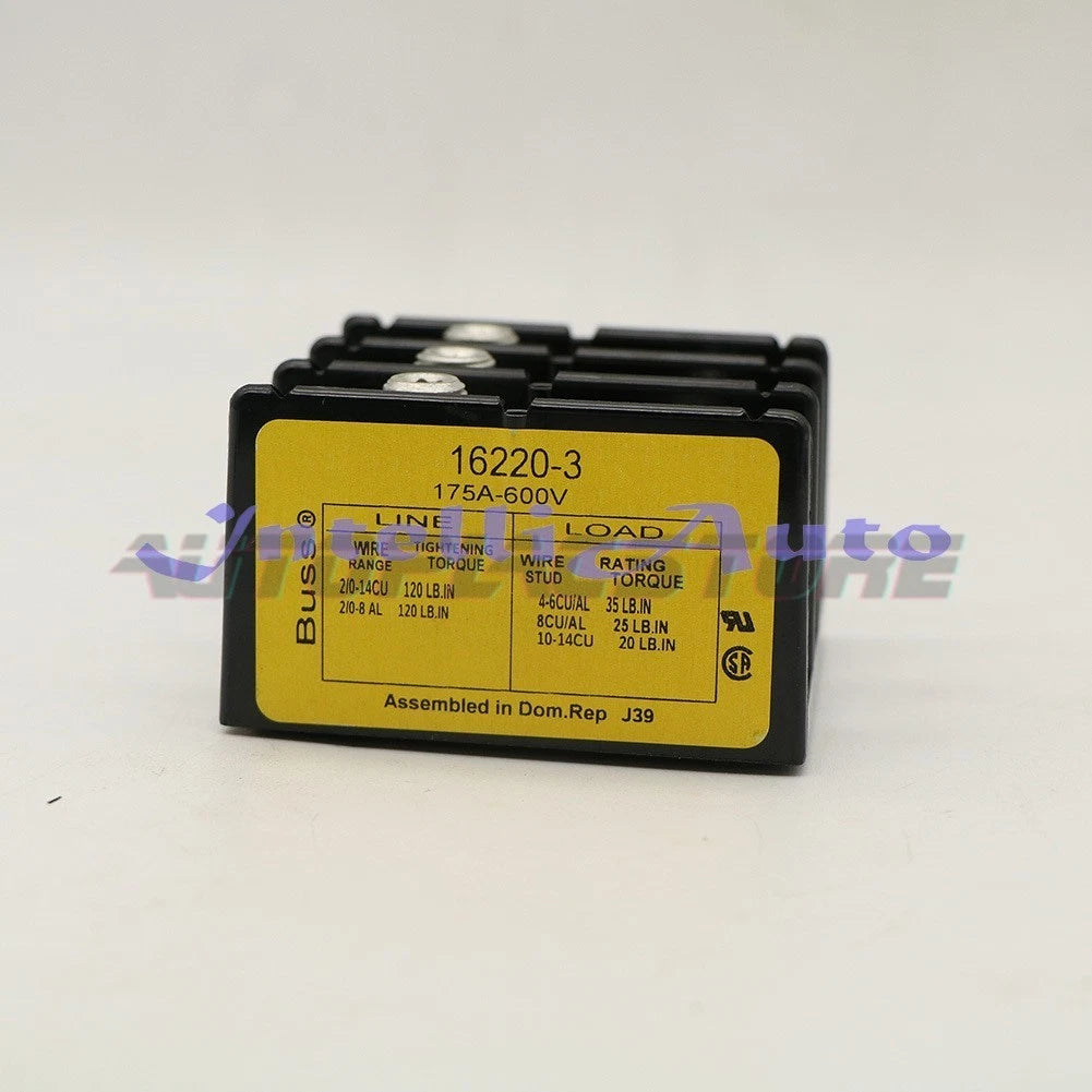 1PC Power Distribution Block 3 Pole 175A 600V 16220-3