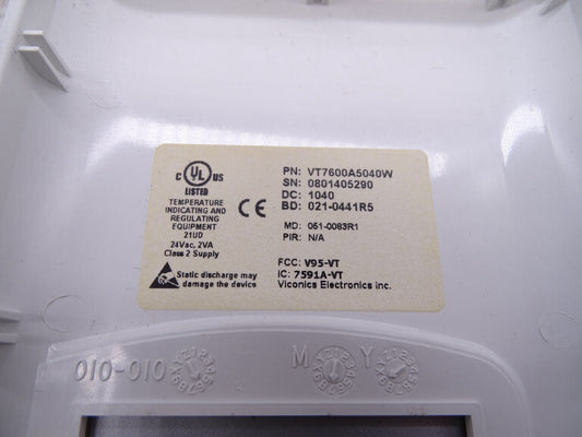 Viconics VT7600A5040W Temperature Controller | Precision Temperature Control System - VICONICS