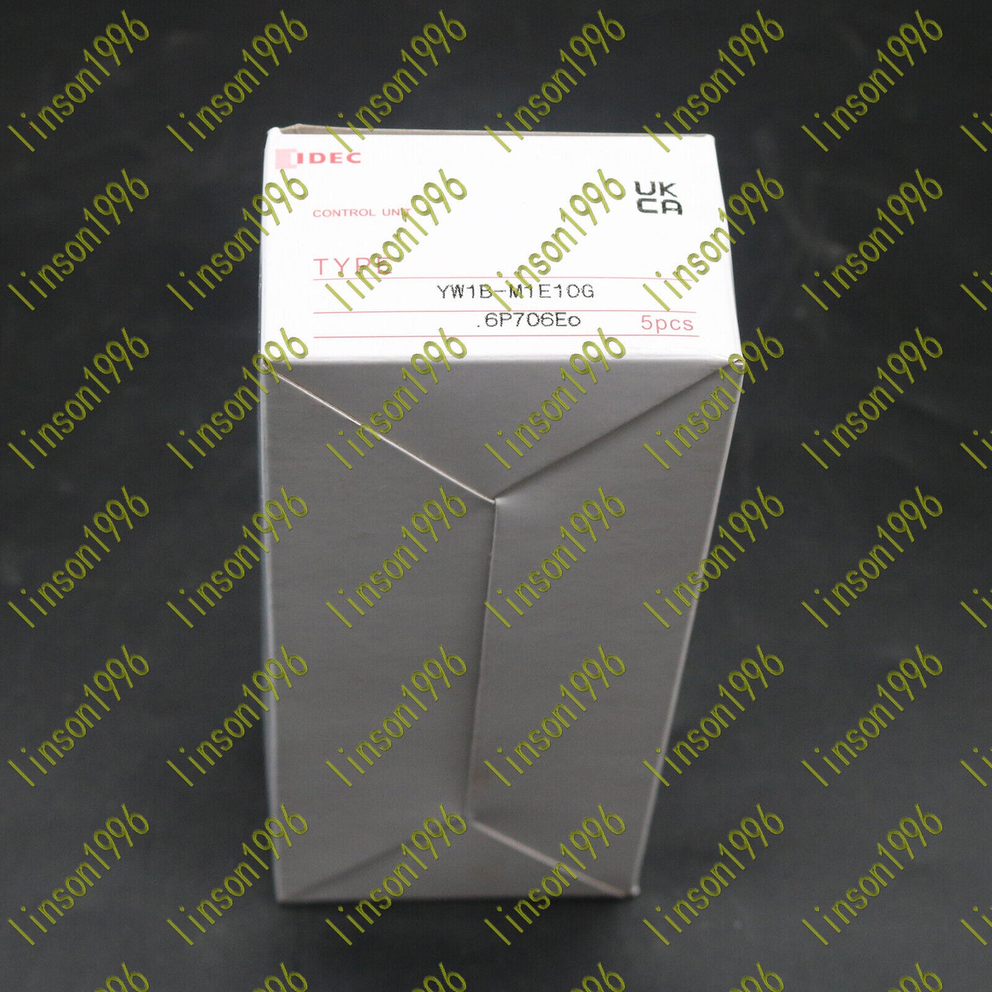 IDEK 5-Piece Push-Button Switch Green Spot Stocks - IDEK