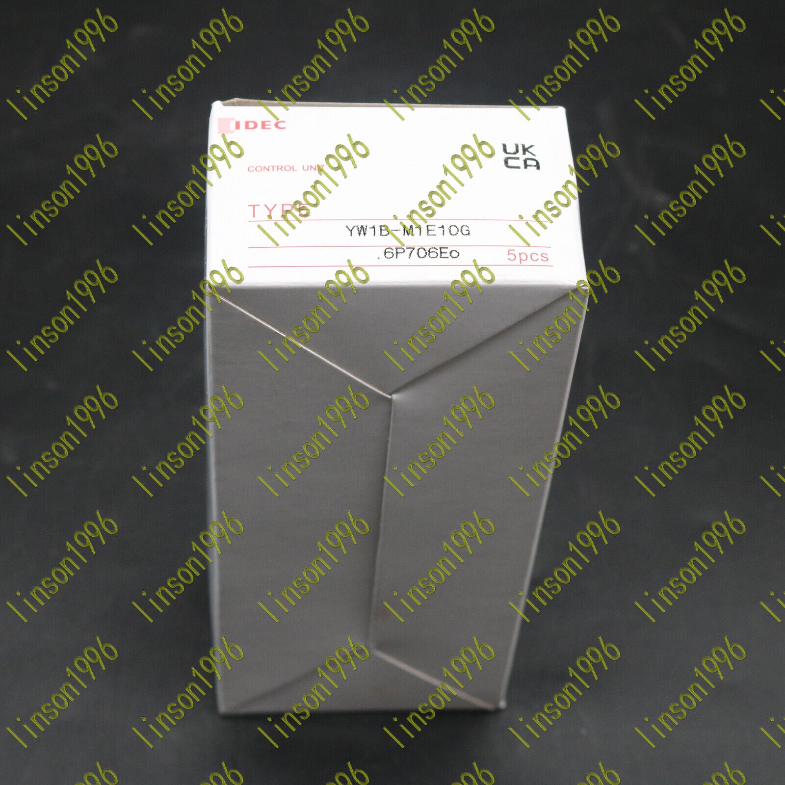 IDEK 5-Piece Push-Button Switch Green Spot Stocks - IDEK