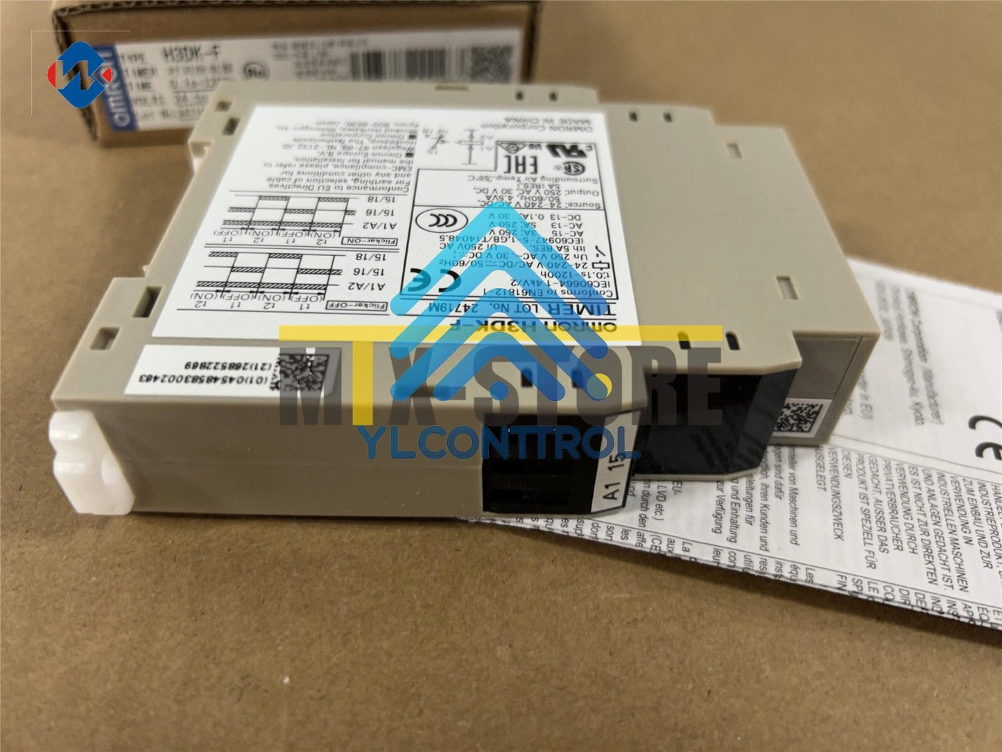 1PCS Omron H3DK-F 24-240AC/DC Timer