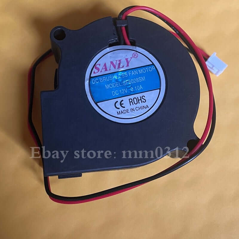 new 1PCS SANLY SF6028SM DC12V 0.10A Silent Turbine Blower Humidifier Fan 2pin