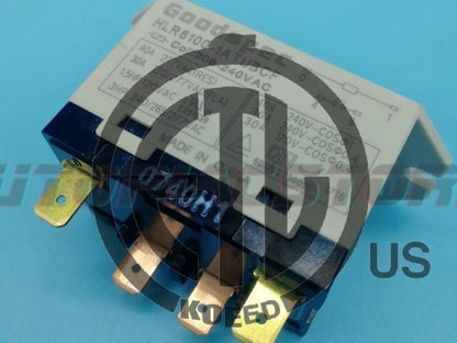 HLR6100-1ATUBCF 208-240VAC Goodspec Compressor Relay 4 Pins 40A 277VAC x 1PC~