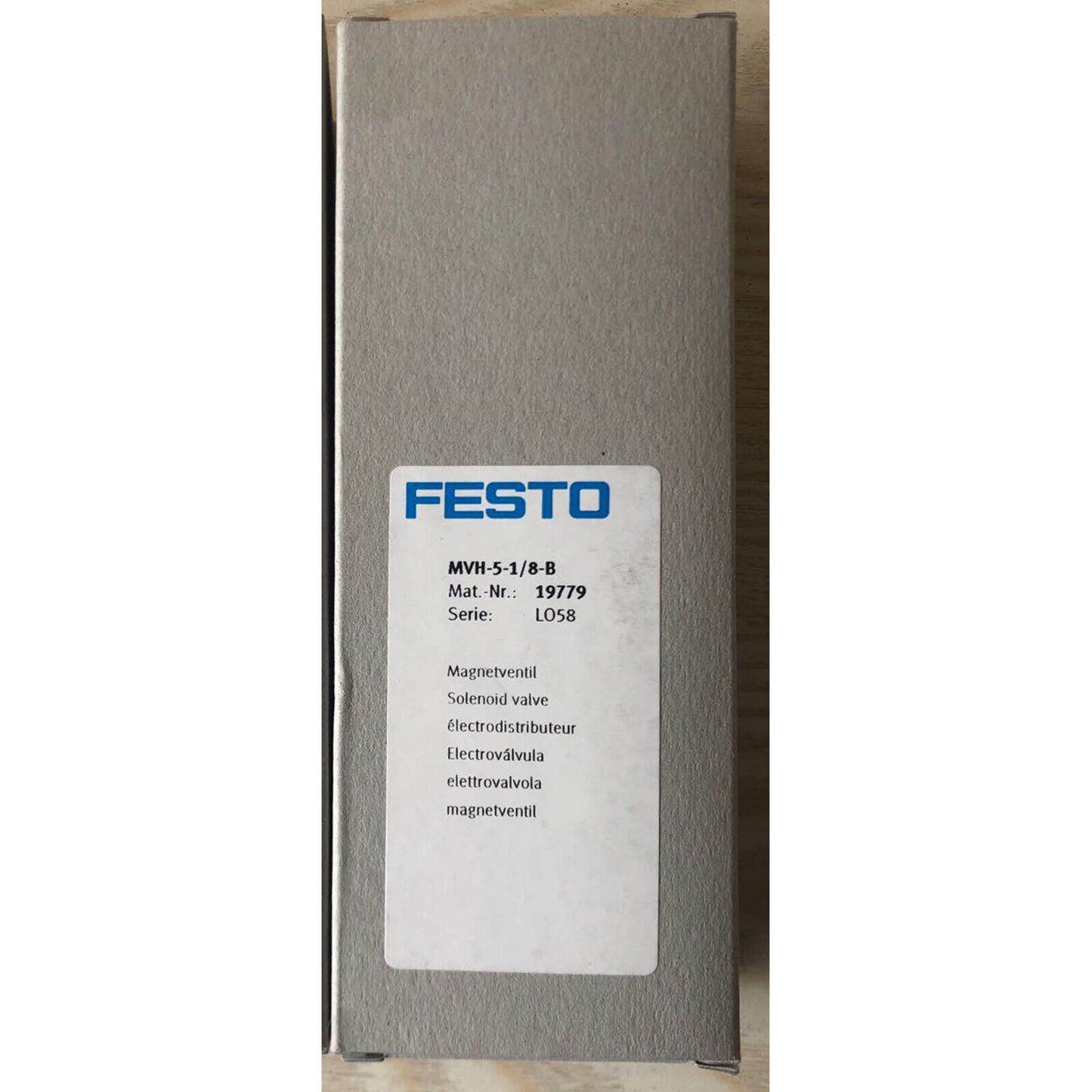 FESTO MVH-5-1/8-B Solenoid Valve - FESTO