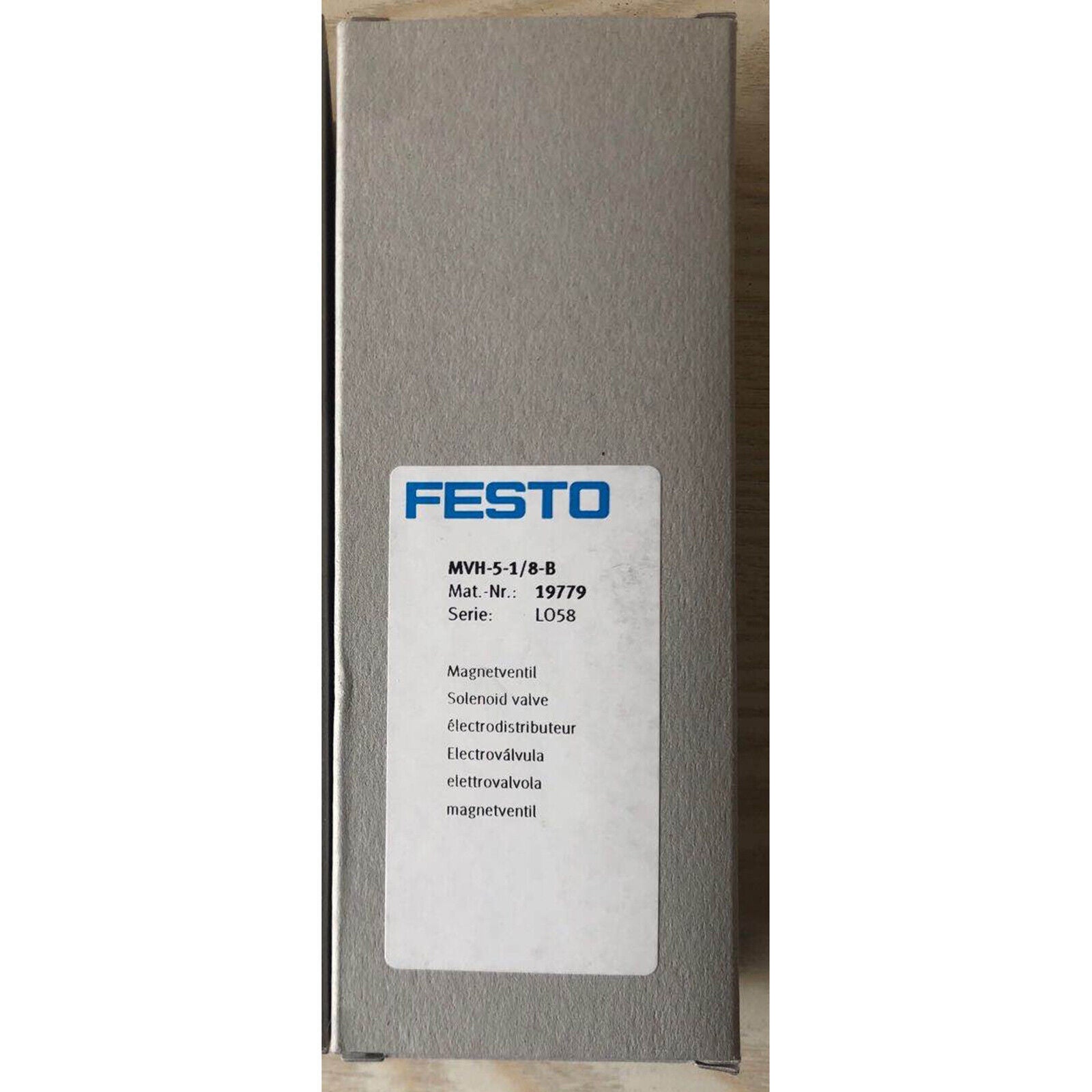 FESTO MVH-5-1/8-B Solenoid Valve - FESTO