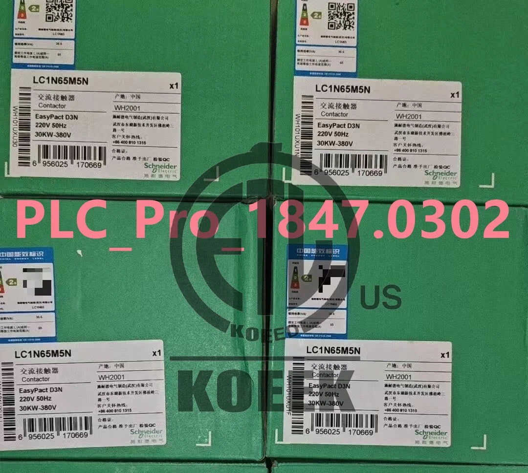 1PCS Schneider LC1N65M5N 65A AC 220V coil Contactor Fast delivery #k