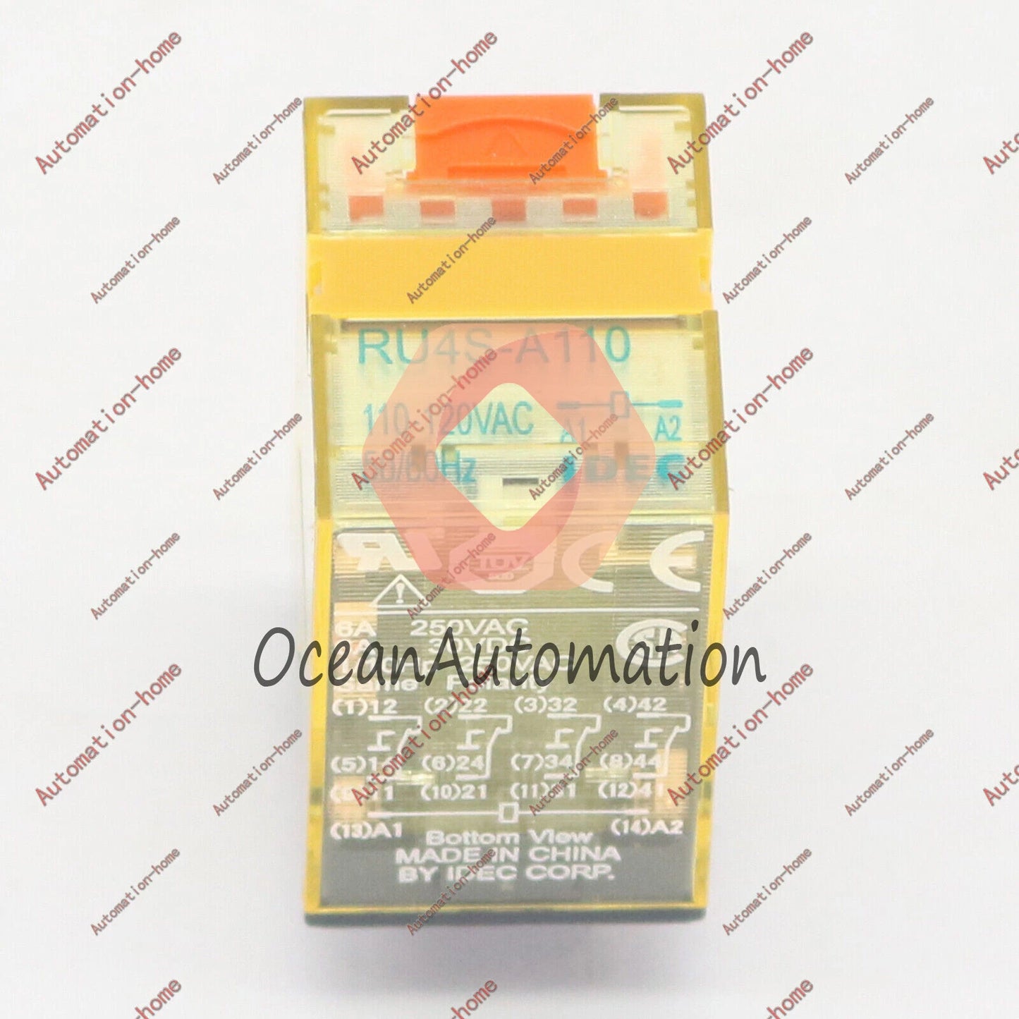10pc IDEC intermediate relay RU4S-A110 AC110-120V