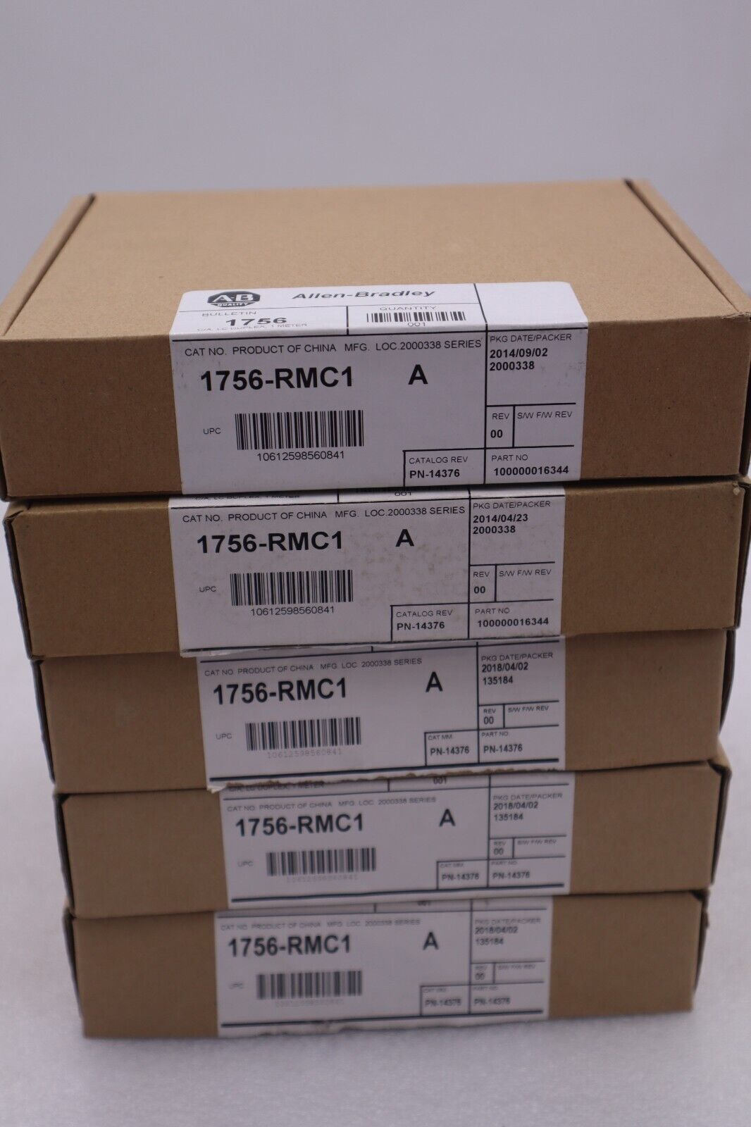 Allen-Bradley 1756RMC1 Controllogix Cable PLC AB - ALLEN-BRADLEY