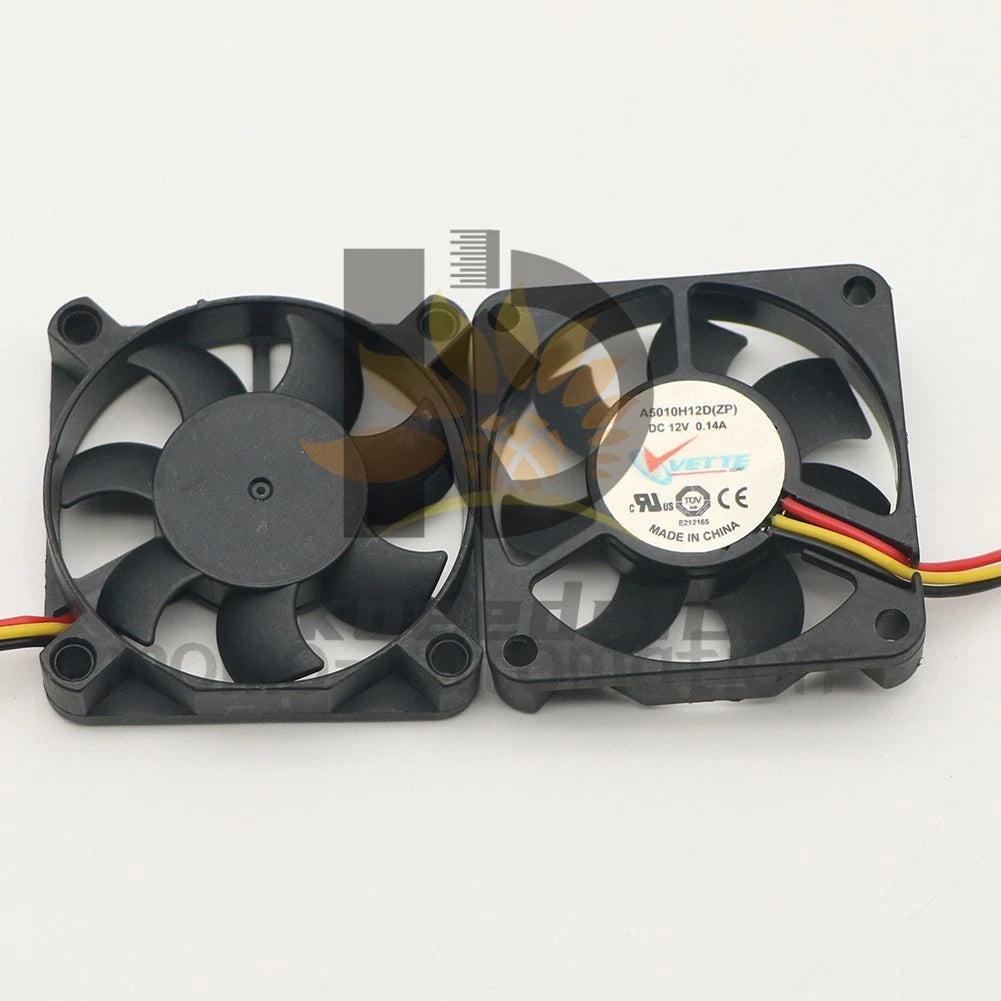 1PC 5010 VETTE A5010H12D 12V 0.14A 5cm Fan